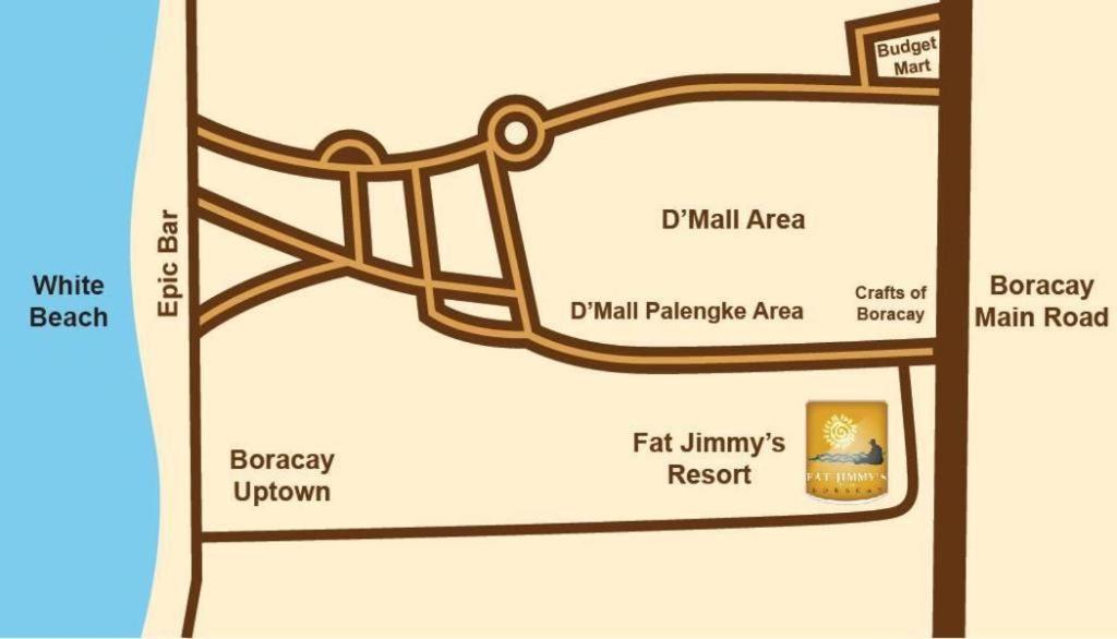Fat Jimmy'S Hotel Boracay Balabag  Экстерьер фото